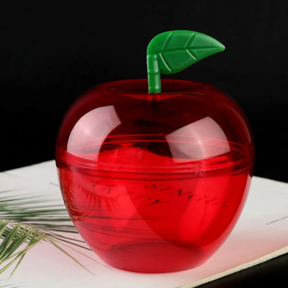 (image for) 10PCS 6x5cm Christmas Candy Box Apple Shape Wedding Candy Box Christmas Fillable Decorative Ball Candy Gift Wrapping Gift