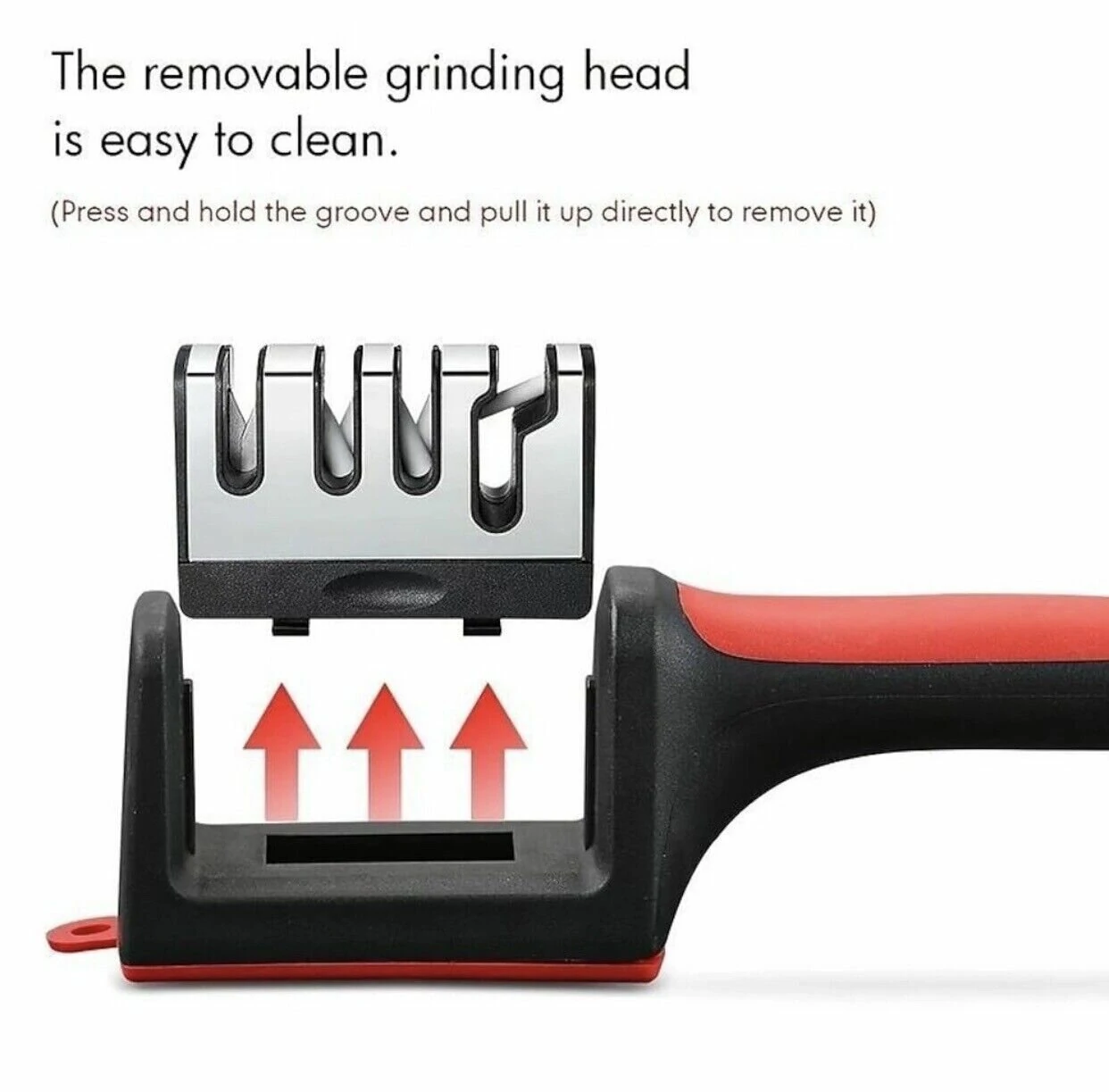 (image for) 4-stage Knife Sharpener Professional Kitchen Sharpening Stone Grinder Knive Kitchen Blade Tool Sharp