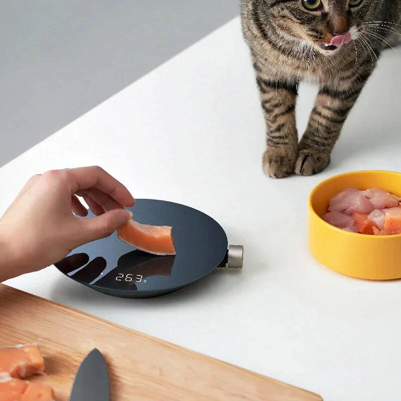 (image for) HOTO Smart Kitchen Scale Bluetooth APP Electronic Scale, Mechanical Scale Food Weighing Measuring Tool with LED Digital Display