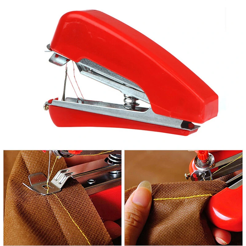 (image for) Honana WX-T32 Portable Hand-Held Mini Sewing Machine Clothes Fabric Pocket For DIY Needlework