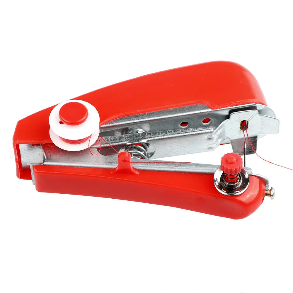 (image for) Honana WX-T32 Portable Hand-Held Mini Sewing Machine Clothes Fabric Pocket For DIY Needlework