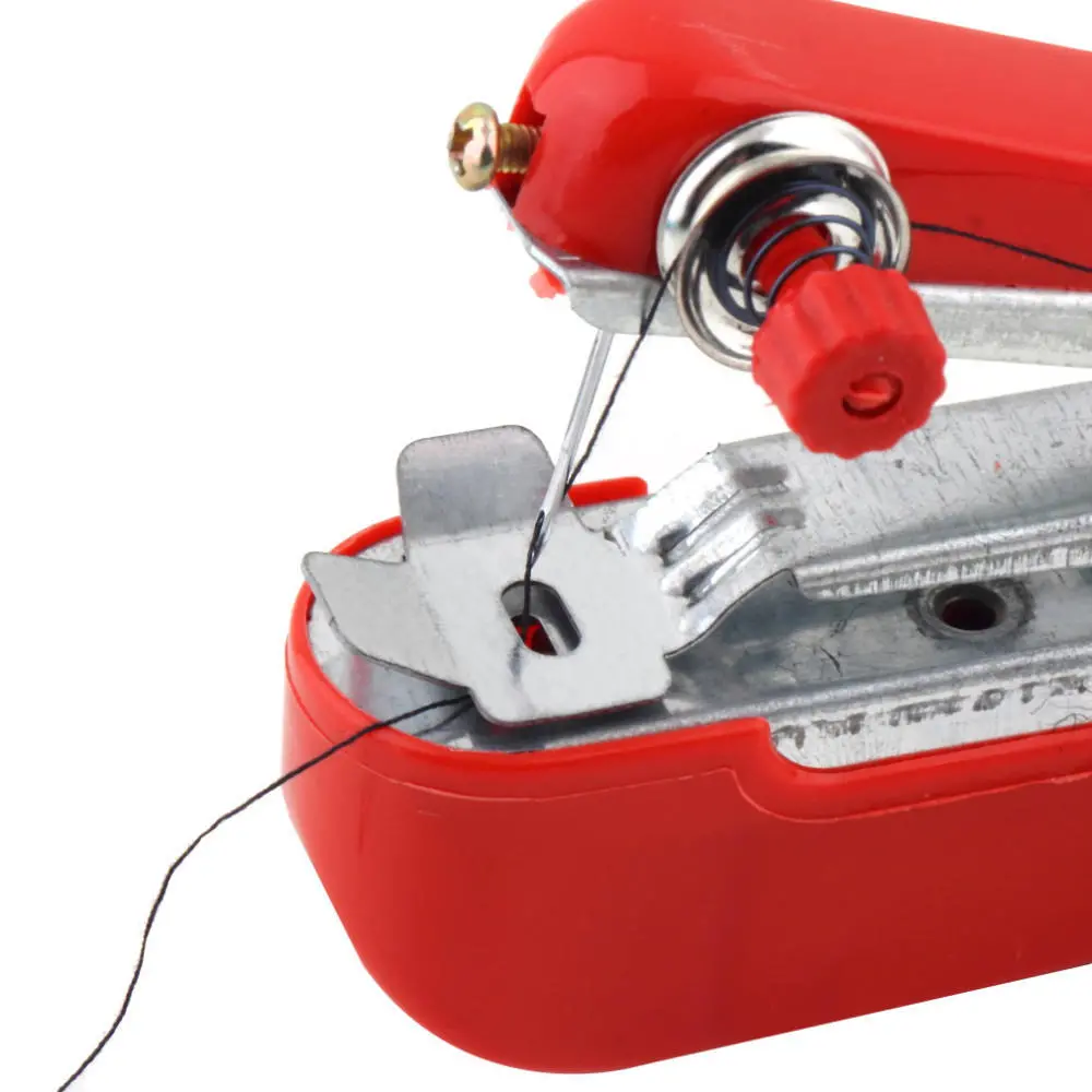 (image for) Honana WX-T32 Portable Hand-Held Mini Sewing Machine Clothes Fabric Pocket For DIY Needlework