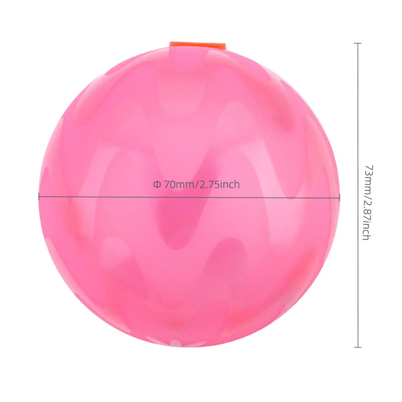 (image for) Reusable Magnetic Refillable Water Balls Summer Outdoor Water Toy for Kids and Adults Self Sealing Quick Filling Water Balloons Pool Beach Toys for Boys and Girls