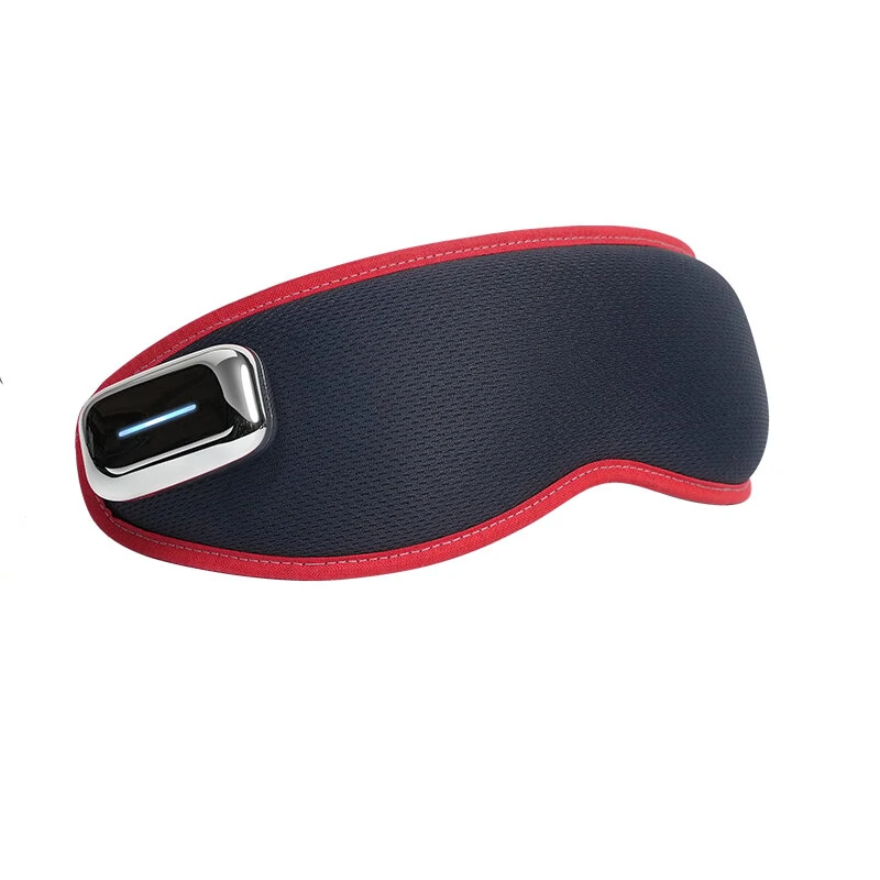 (image for) Smart Meditation CKGO-Y09 Massage Eye Mask Custom Gear Adjustable Point Massage Hot Compress Function Eco-friendly Portable USB Magnetic Charging for Home Work Traveling
