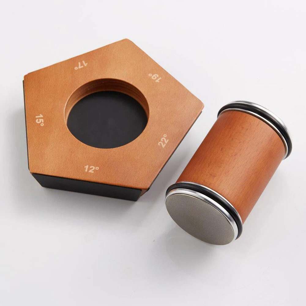 (image for) Upgrade Version Wheel Five Sided Magnetic Knife Sharpener Roller Knife Sharpener Five-Sided Magnetic Knife Sharpener Whetstone