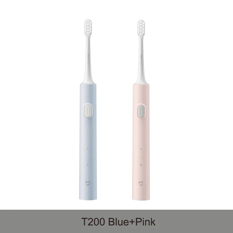 (image for) Xiaomi Mijia T200/T200C Sonic Electric Toothbrush IPX7 Waterproof 31000 Vibrations per Minute with Dual Cleaning Modes Long Battery Life and Portable Features for Smart Oral Hygiene with Type